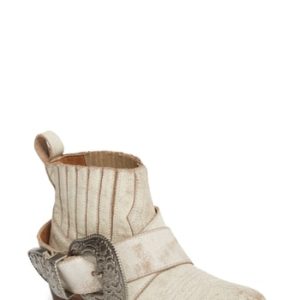 Women's Matisse Western Biker Bootie, Size 6 M - White