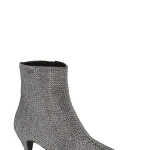 Women's Michael Michael Kors Blaine Kitten Heel Bootie, Size 5.5 M - Metallic