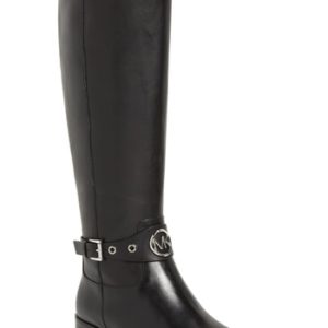 Women's Michael Michael Kors Heather Knee High Boot, Size 5.5 Regular Calf M - Black