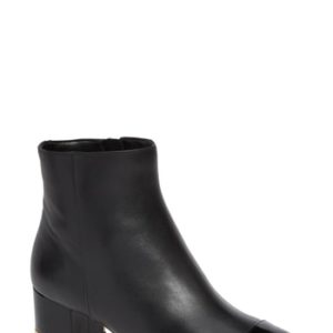 Women's Michael Michael Kors Marcie Cap Toe Bootie, Size 8.5 M - Black