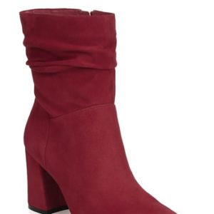 Women's Naturalizer Hollace Slouchy Bootie, Size 4.5 M - Red