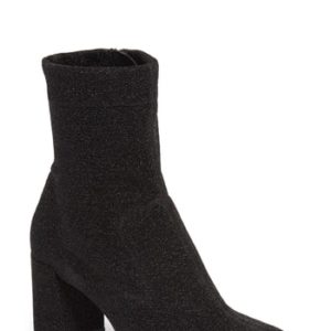 Women's Pedro Garcia Nida Block Heel Bootie, Size 5US / 35EU - Black