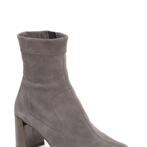 Women's Pedro Garcia Weslan Mirror Heel Bootie, Size 5US / 35EU - Grey