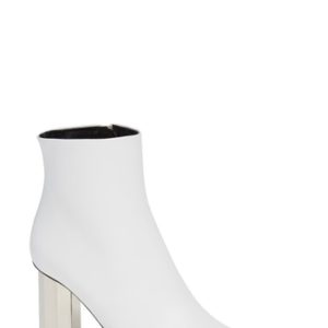 Women's Proenza Schouler Galvanic Heel Bootie, Size 6US / 36EU - White