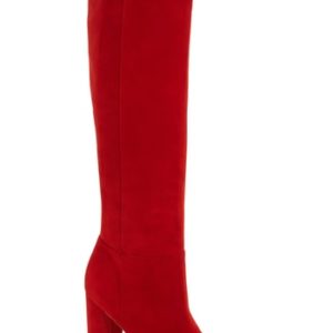 Women's Sam Edelman Caprice Knee-High Boot, Size 5 M - Red