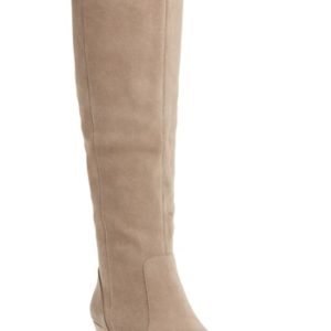 Women's Sole Society Aileena Over The Knee Boot, Size 5 M - Beige