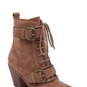 Women's Splendid Carleton Lace-Up Bootie, Size 9.5 M - Brown