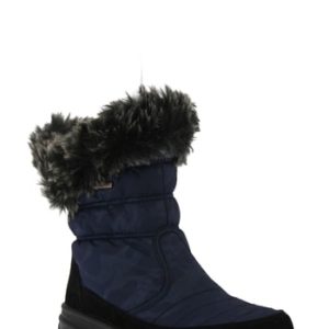 Women's Spring Step Korine Waterproof Faux Fur Bootie, Size 5.5-6US / 36EU - Blue