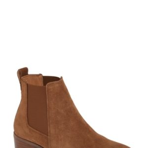 Women's Steve Madden Dover Chelsea Bootie, Size 10 M - Brown