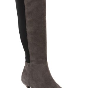 Women's Sudini Beverly Stretch Back Knee High Boot, Size 6 M - Grey