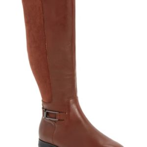 Women's Sudini Frida Waterproof Knee High Boot, Size 6 M - Brown