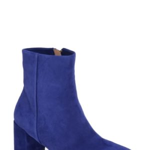 Women's Taryn Rose Cassidy Block Heel Bootie, Size 8.5 M - Blue