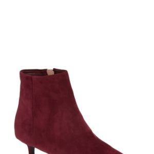 Women's Taryn Rose Nora Bootie, Size 9 M - Red