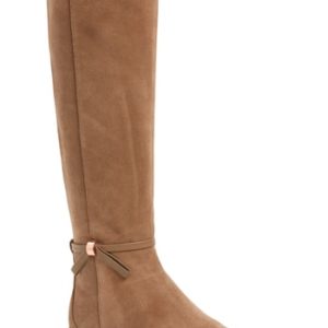 Women's Ted Baker London Lykla Knee High Boot, Size 5 M - Beige