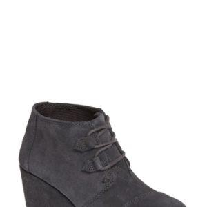 Women's Toms Kala Wedge Bootie, Size 10 B - Grey