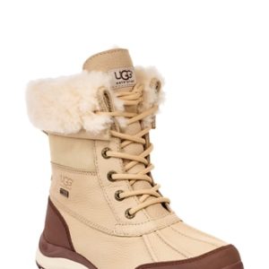 Women's Ugg Adirondack Iii Waterproof Bootie, Size 5 M - Beige