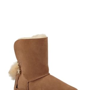 Women's Ugg Classic Charm Bootie, Size 7 M - Brown