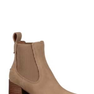 Women's Ugg Faye Chelsea Bootie, Size 5 M - Beige