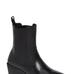 Women's Vagabond Shoemakers Simone Tall Chelsea Bootie, Size 6US / 36EU - Black