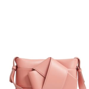 Acne Studios Musubi Knot Leather Handbag - Pink