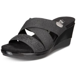 Anne Klein Polly Wedge Dress Sandals