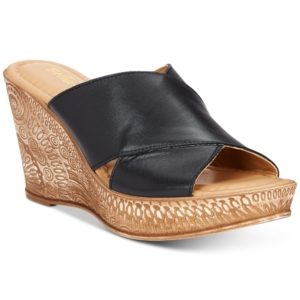 Bella Vita Edi-Italy Wedge Sandals Women's Shoes