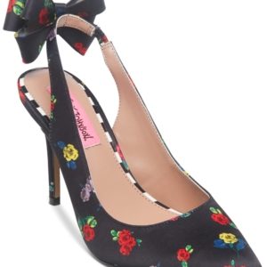 Betsey Johnson Ginjer Slingback Pumps Women's Shoes