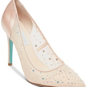 Blue by Betsey Johnson Rubie Evening Pumps Women's Shoes