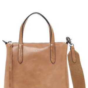 Botkier Highline Leather Satchel - Beige