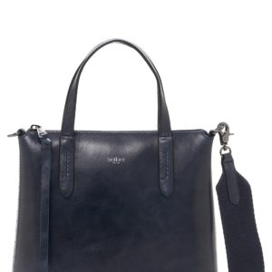 Botkier Highline Leather Satchel - Blue