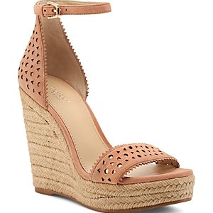 Botkier Women's Jamie Leather Espadrille Wedge Sandals