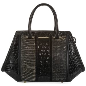 Brahmin Arden Graphite Boreal Satchel