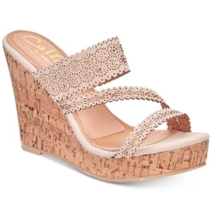 Callisto Sofiya Platform Wedge Sandals Women's Shoes