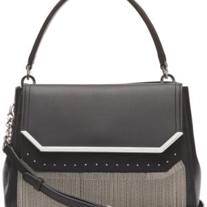 Calvin Klein Leather Tessie Satchel