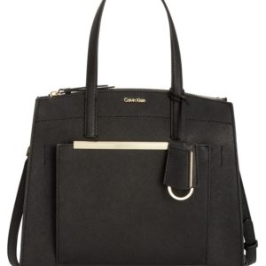 Calvin Klein Mara Leather Satchel