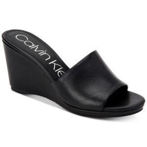 Calvin Klein Women's Britta Wedge Sandals, Created for Macy's Women's Shoes