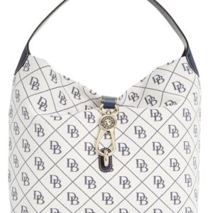 Dooney & Bourke Signature Quilt Logo-Lock Medium Sac Handbag, Created for Macy's