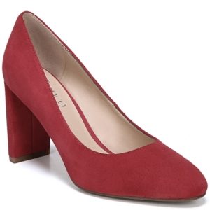 Franco Sarto Vanity Block-Heel Pumps Women's Shoes