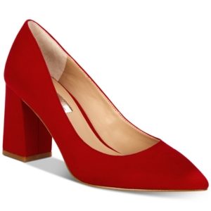 I.n.c. Bahira Block-Heel Pumps, Created For Macy's Women's Shoes