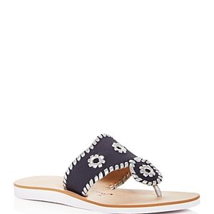 Jack Rogers Women's Captiva Demi Wedge Thong Sandals