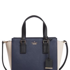 Kate Spade New York Cameron Street - Small Hayden Leather Satchel - Blue