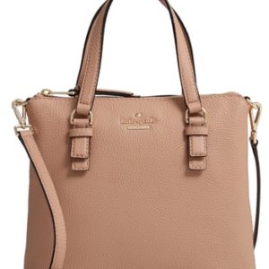 Kate Spade New York Jackson Street - Hayley Leather Satchel - Brown