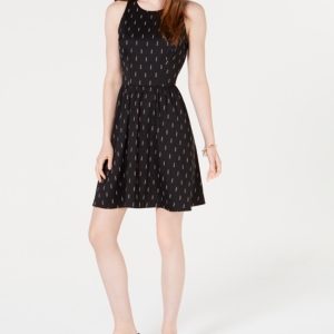 Maison Jules Sleeveless Fit & Flare Dress, Created for Macy's