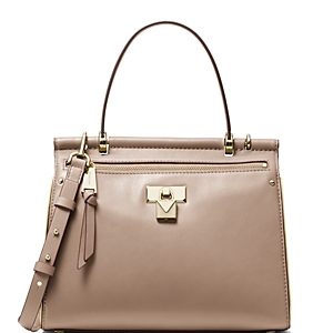 Michael Michael Kors Jasmine Leather Satchel