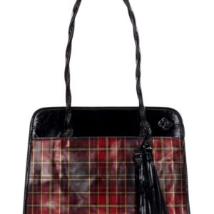 Patricia Nash Tartan Plaid Paris Satchel