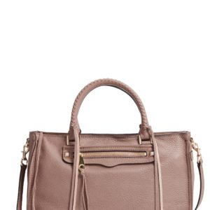 Rebecca Minkoff Regan Leather Satchel - Brown