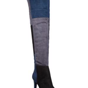 Rialto Carpio Colorblocked Over-The-Knee Boots Women's Shoes