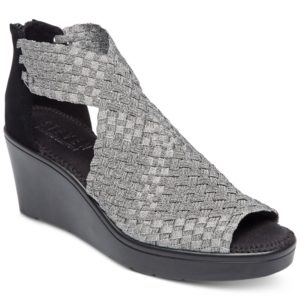 Steven by Steve Madden Women's Ace Woven Wedge Sandals