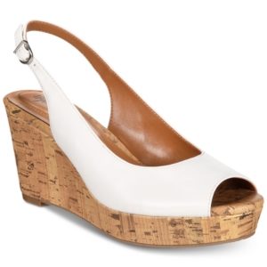 Style & Co Sondire Platform Wedge Sandals, Created for Macy's Women's Shoes