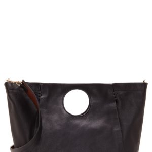 Vince Camuto Bea Leather Satchel - Black